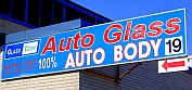 Glass Tech Auto shop sign on Finch Avenue West